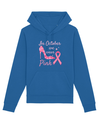 Breast Cancer Awareness Month 3 Royal Blue