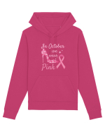 Breast Cancer Awareness Month 3 Hanorac Unisex Drummer