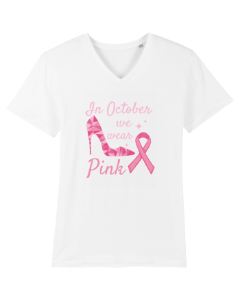 Breast Cancer Awareness Month 3 White