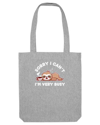 Busy Sloth Heather Grey