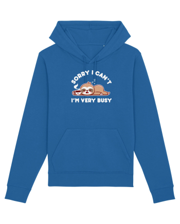 Busy Sloth Royal Blue