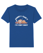 Busy Sloth Tricou mânecă scurtă  Copii Mini Creator