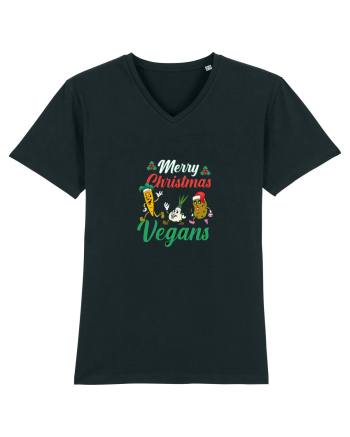 Merry Christmas Vegans Black