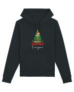 Christmas Cat Hanorac Unisex Drummer