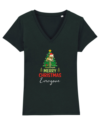 Christmas Cat Black