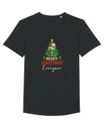 Christmas Cat Tricou mânecă scurtă guler larg Bărbat Skater