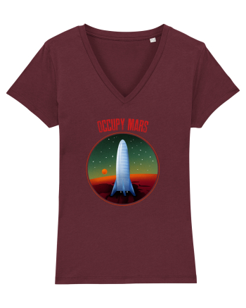 OCCUPY MARS Burgundy