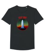 OCCUPY MARS Tricou mânecă scurtă guler larg Bărbat Skater