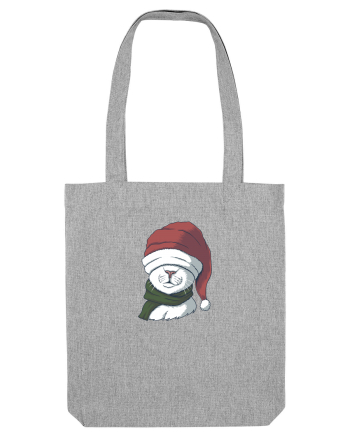 Santa Cat Heather Grey