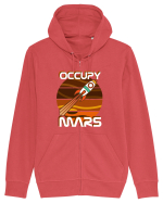 OCCUPY MARS Hanorac cu fermoar Unisex Connector