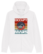 OCCUPY MARS Hanorac cu fermoar Unisex Connector