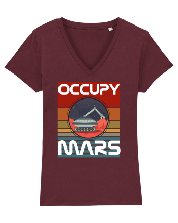 OCCUPY MARS Burgundy