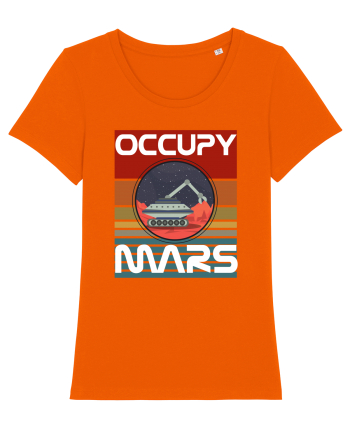 OCCUPY MARS Bright Orange