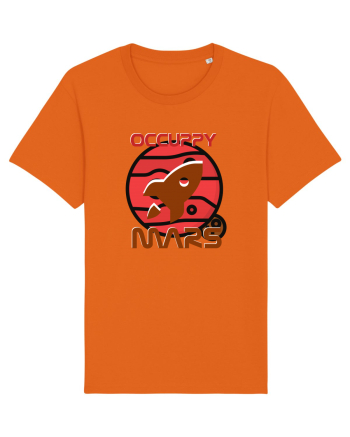 OCCUPY MARS Bright Orange