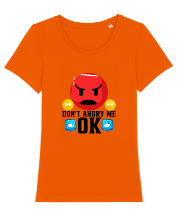 Don't Angry Me Bright Orange