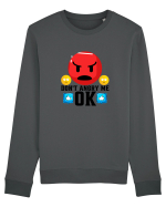 Don't Angry Me Bluză mânecă lungă Unisex Rise