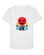 Don't Angry Me Tricou mânecă scurtă guler larg Bărbat Skater