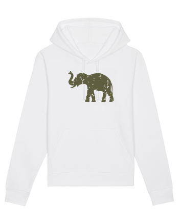 Camo Elephant White