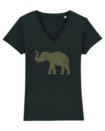 Camo Elephant Black