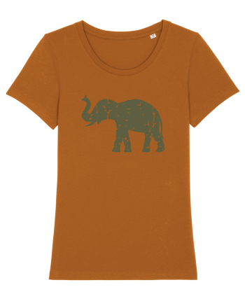Camo Elephant Roasted Orange