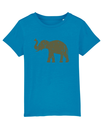 Camo Elephant Azur