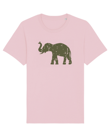 Camo Elephant Cotton Pink