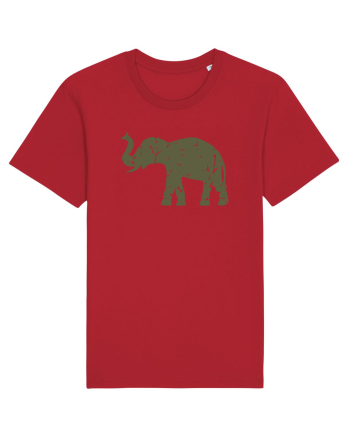 Camo Elephant Red
