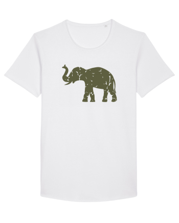 Camo Elephant White
