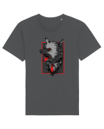 Lup Roșu Tricou mânecă scurtă Unisex Rocker