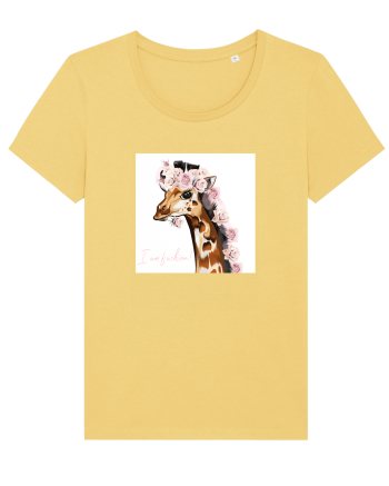 Giraffe with Roses Jojoba