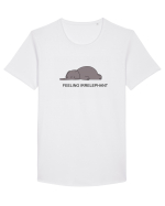 Feeling Irrelephant Tricou mânecă scurtă guler larg Bărbat Skater