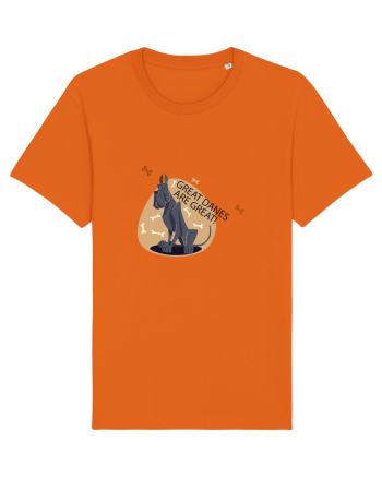 Great Danes Bright Orange