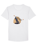 Great Danes Tricou mânecă scurtă guler larg Bărbat Skater
