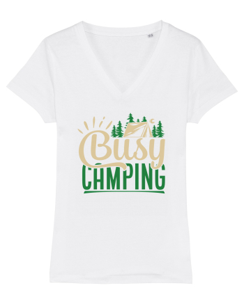 Busy camping White