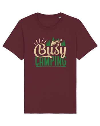 Busy camping Burgundy