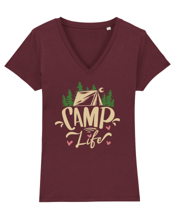 Camp life Burgundy