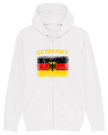 Germany vintage flag White
