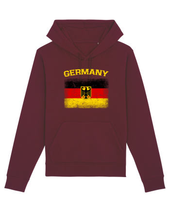 Germany vintage flag Burgundy