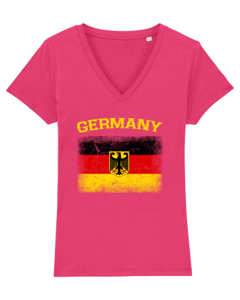 Germany vintage flag Raspberry