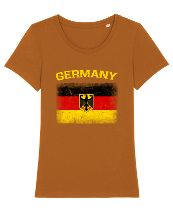 Germany vintage flag Roasted Orange