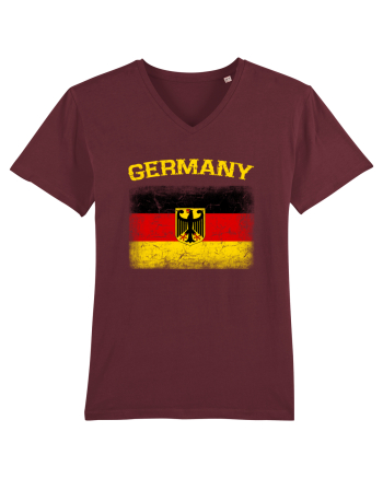 Germany vintage flag Burgundy