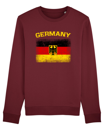 Germany vintage flag Burgundy