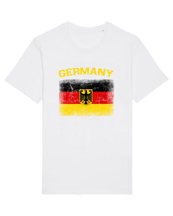 Germany vintage flag White