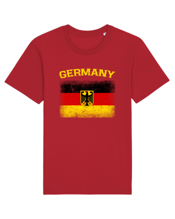 Germany vintage flag Red