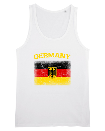 Germany vintage flag White