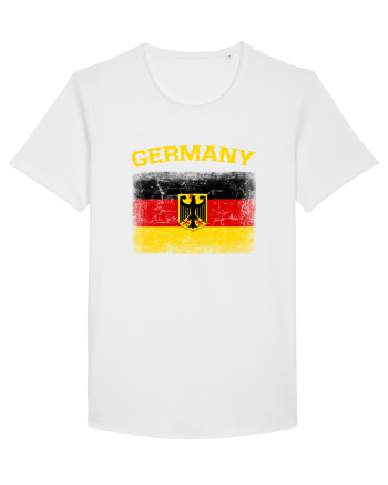 Germany vintage flag White