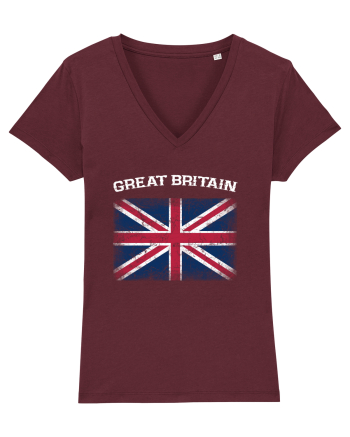 Great Britain Burgundy