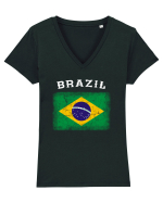 Brazilia Tricou mânecă scurtă guler V Damă Evoker