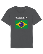 Brazilia Tricou mânecă scurtă Unisex Rocker