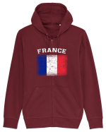 FRANCE Hanorac cu fermoar Unisex Connector